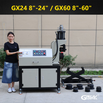 Gruv-Max Heavy-Duty Pipe Grooving Machine for 8