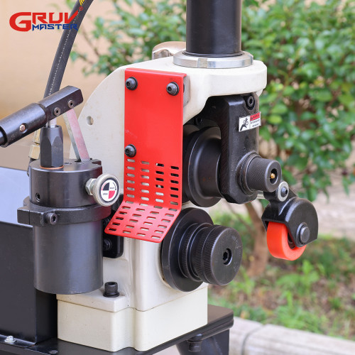 Heavy duty Electric Hydraulic Roll Groover Machine for Steel Pipe SCH10/SCH40 2"-12" (RG-2X)