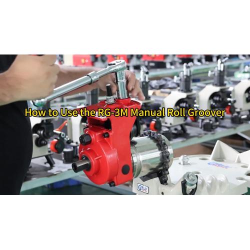 Operation Guide | How to Use the RG-3M Manual Roll Groover