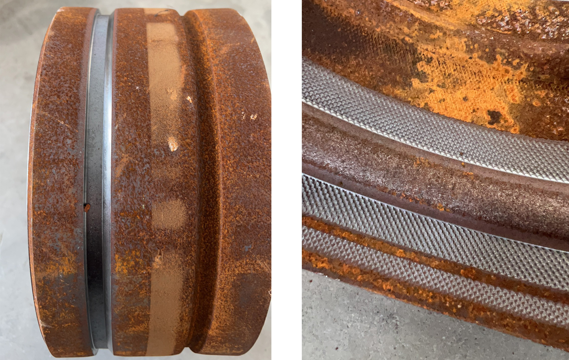 Product Showcase | AG-4X Automatic Roll Groover: Grooving in Action and Finished Groove Details