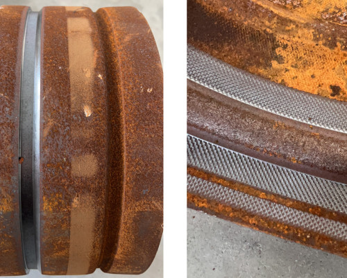 Product Showcase | AG-4X Automatic Roll Groover: Grooving in Action and Finished Groove Details