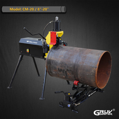 Hydraulic Roll Grooving Machine  for 8 Inch to 24 Inch Steel Pipes (RG-4X)