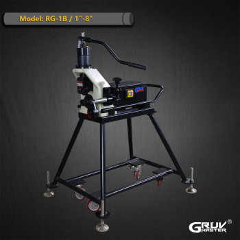 Hydraulic Roll Grooving Machine With Carriage for 1 Inch to 8 Inch Steel Pipes (RG-1B)