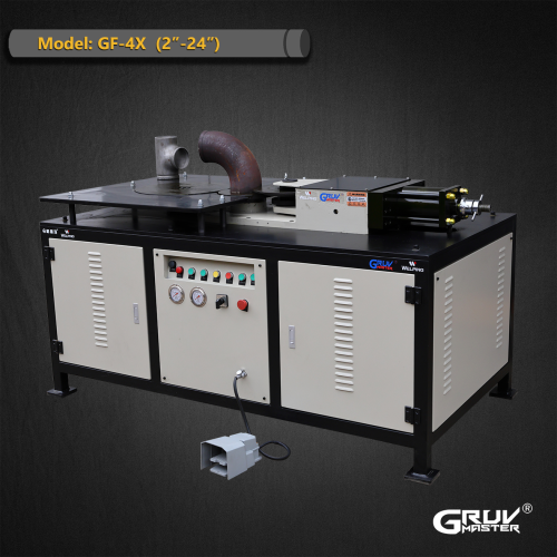 Hydraulic Steel Pipe Fitting Grooving Machine for 2" to 24" (GF-4X)