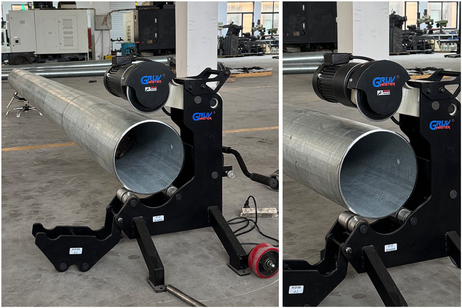 CM-20 Pipe Cutting Machine Factory Test: Cold Cutting for 8