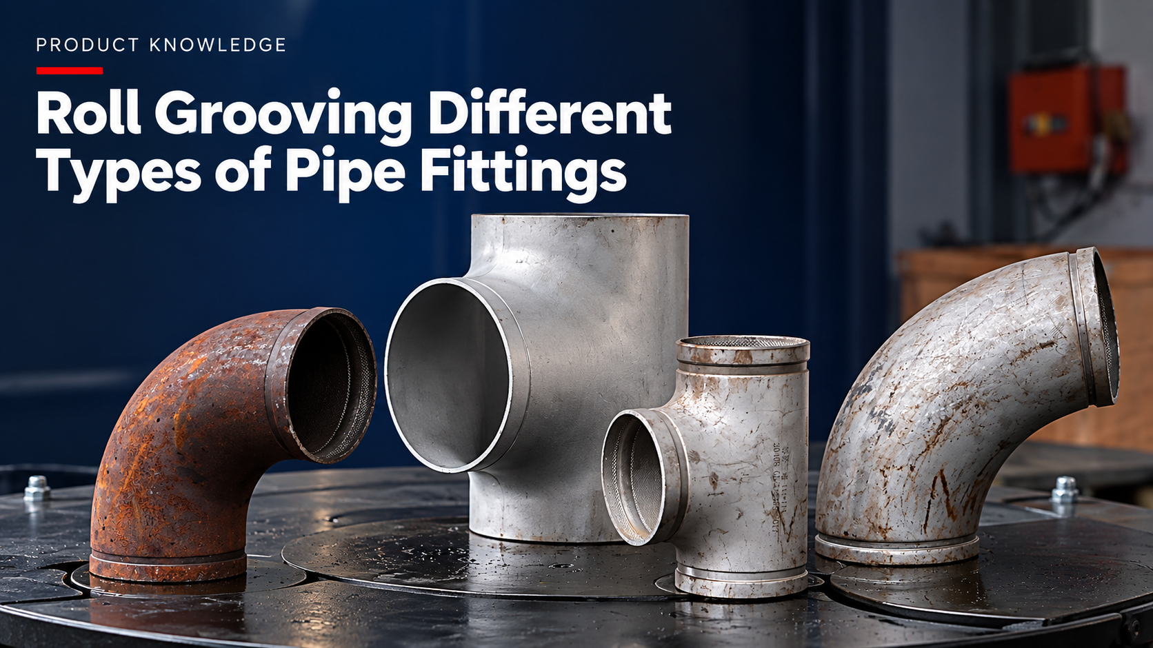 Product Knowledge | Roll Grooving Different Types of Pipe Fittings