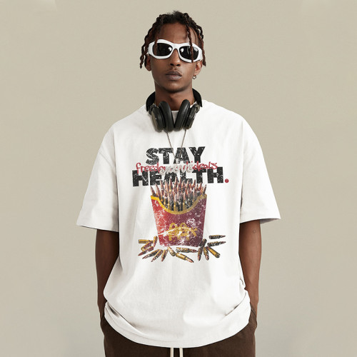 Individuelles T-Shirt | DTG-Druck, Grafik, Schwergewicht, Acid Wash | Freizeitkleidung | Hersteller