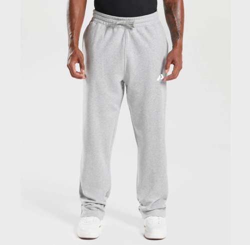 Wholesale Custom Private Label 100% Cotton Casual Sweatpants Men Baggy Sweatpants