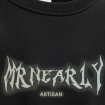 Custom Manufacturer Cropped Crew Neck Printing Sweatshirts Fo Women