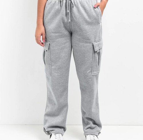 Custom Sweatpants Men Cotton Jogger Side Pockets Sweat Pants Side Pockets