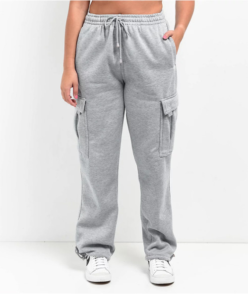 Custom Sweatpants Men Cotton Jogger Side Pockets Sweat Pants Side Pockets