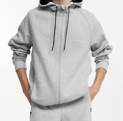 Customization Two Pieces Sweatpants And Hoodie Set | Heavyweight  Baggy Cotton Zip Hoodies Tracksuits Manufacturer For Men