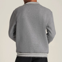 Custom Men's Classic Wool Varsity Jacket | High Quality Button Casual Bomber Jacket Coats Supplier