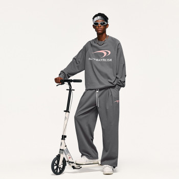 Custom Twill Sweatshirt Suit - OEM/ODM Casual Sports Home Couple Tracksuits Manufacturer for Brands and Importers | High-Quality Customization Solutions