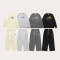 Custom Twill Sweatshirt Suit - OEM/ODM Casual Sports Home Couple Tracksuits Manufacturer for Brands and Importers | High-Quality Customization Solutions