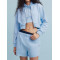 Custom Cropped Zip Hoodie Set | 2 Piece, Women's, Sweatpants | Casual Wear | OEM/ODM