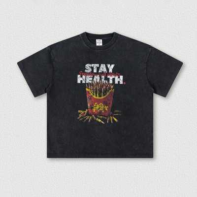 Custom T-shirt | DTG Printed, Graphic, Heavyweight, Acid Wash | Casual Wear | Manufacturer