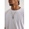 T-shirt oversize vintage délavé pour homme – T-shirt décontracté à col ras du cou et manches courtes en coton pour le streetwear et le quotidien