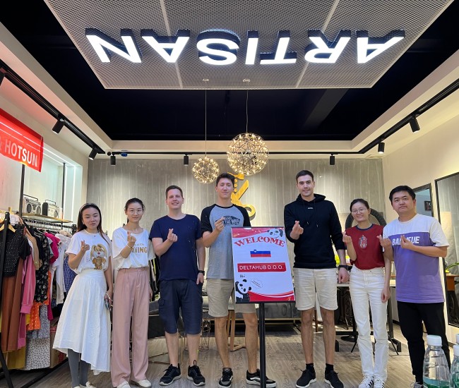 Maldivian clients visited Artisan Casual Wear to explore new possibilities for cooperation