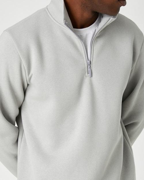Custom Oversize Heavyweight Hoodie - 1/4 Zip Pullover, 100% Cotton Plain Turtleneck Unisex Sweatshirt | OEM & ODM Manufacturer for Brands