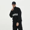 Custom Knit Retro Half Zip Hoodie – Heavyweight Loose Fit Men’s Streetwear | OEM & ODM Manufacturer for Brands