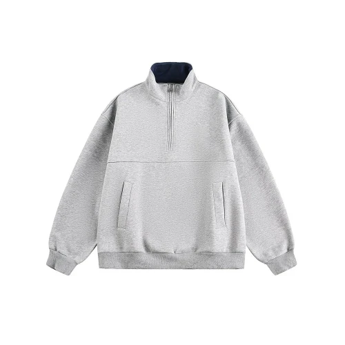 Custom 400G Heavyweight Half Zip Hoodie – Loose Fit Unisex Sweatshirt | OEM & ODM Manufacturer for Brands