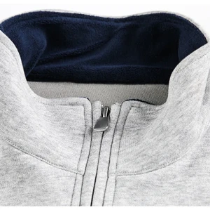 Custom 400G Heavyweight Half Zip Hoodie – Loose Fit Unisex Sweatshirt | OEM & ODM Manufacturer for Brands