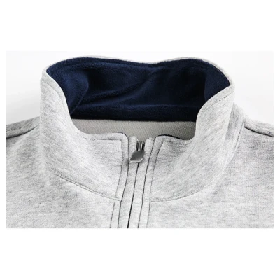 Custom 400G Heavyweight Half Zip Hoodie – Loose Fit Unisex Sweatshirt | OEM & ODM Manufacturer for Brands