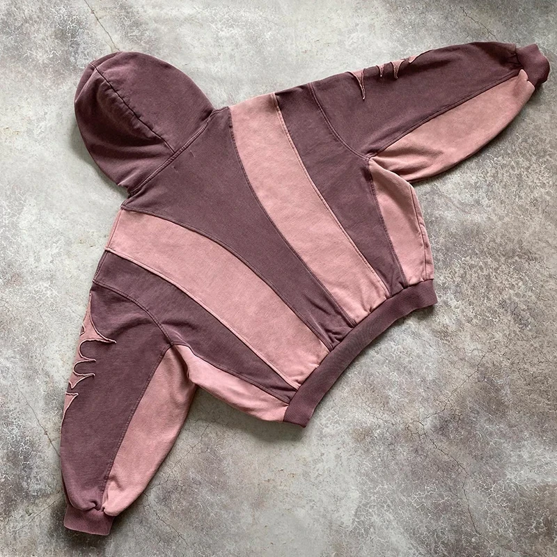 garment washed hoodie