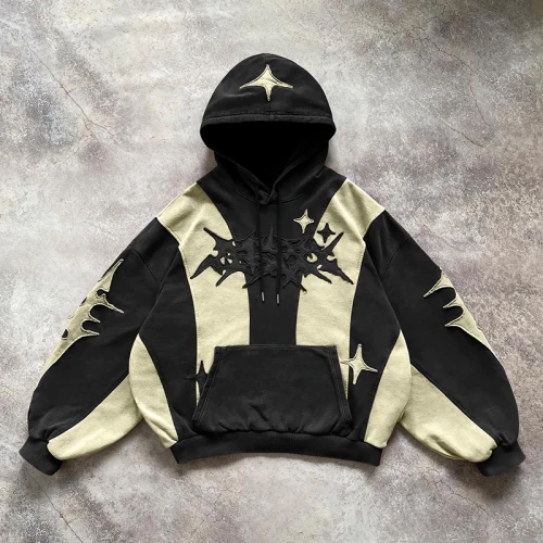 Custom Acid Wash French Terry Hoodie – Heavyweight Boxy Fit Unisex Style | OEM & ODM Manufacturer for Brands