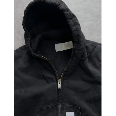 Custom Oversized Washed Zip Hoodie for Men – Thick Cotton Streetwear | OEM & ODM Manufacturer