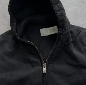 Custom Oversized Washed Zip Hoodie for Men – Thick Cotton Streetwear | OEM & ODM Manufacturer