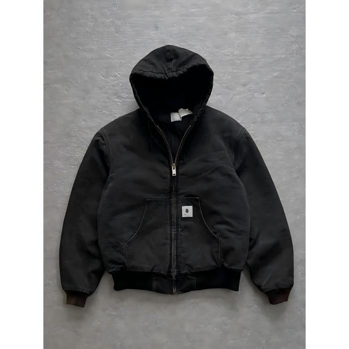 Custom Oversized Washed Zip Hoodie for Men – Thick Cotton Streetwear | OEM & ODM Manufacturer