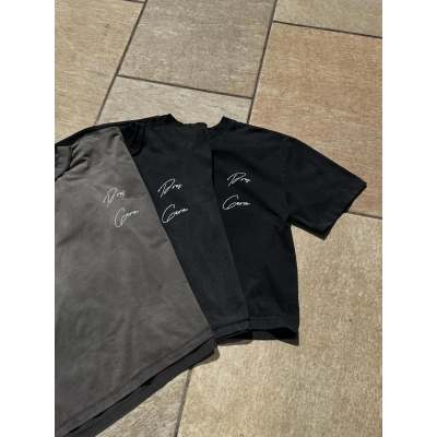 Custom Oversized Acid Wash T-Shirt for Men – Distressed Hip Hop Style | OEM & ODM Manufacturer