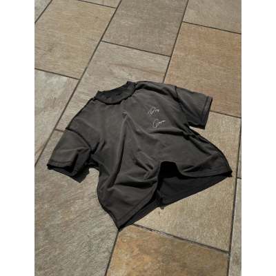 Custom Oversized Acid Wash T-Shirt for Men – Distressed Hip Hop Style | OEM & ODM Manufacturer