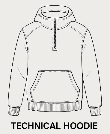 Custom Half-Zip Hoodies Manufacturer