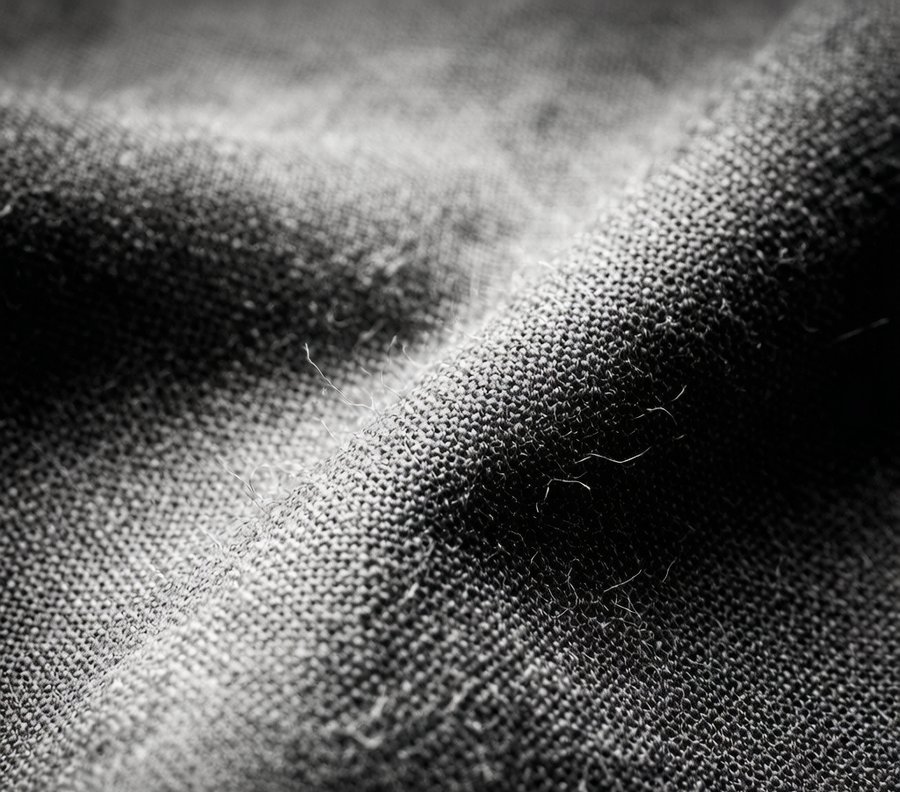 Close-up of fabric texture for performance jogger shorts