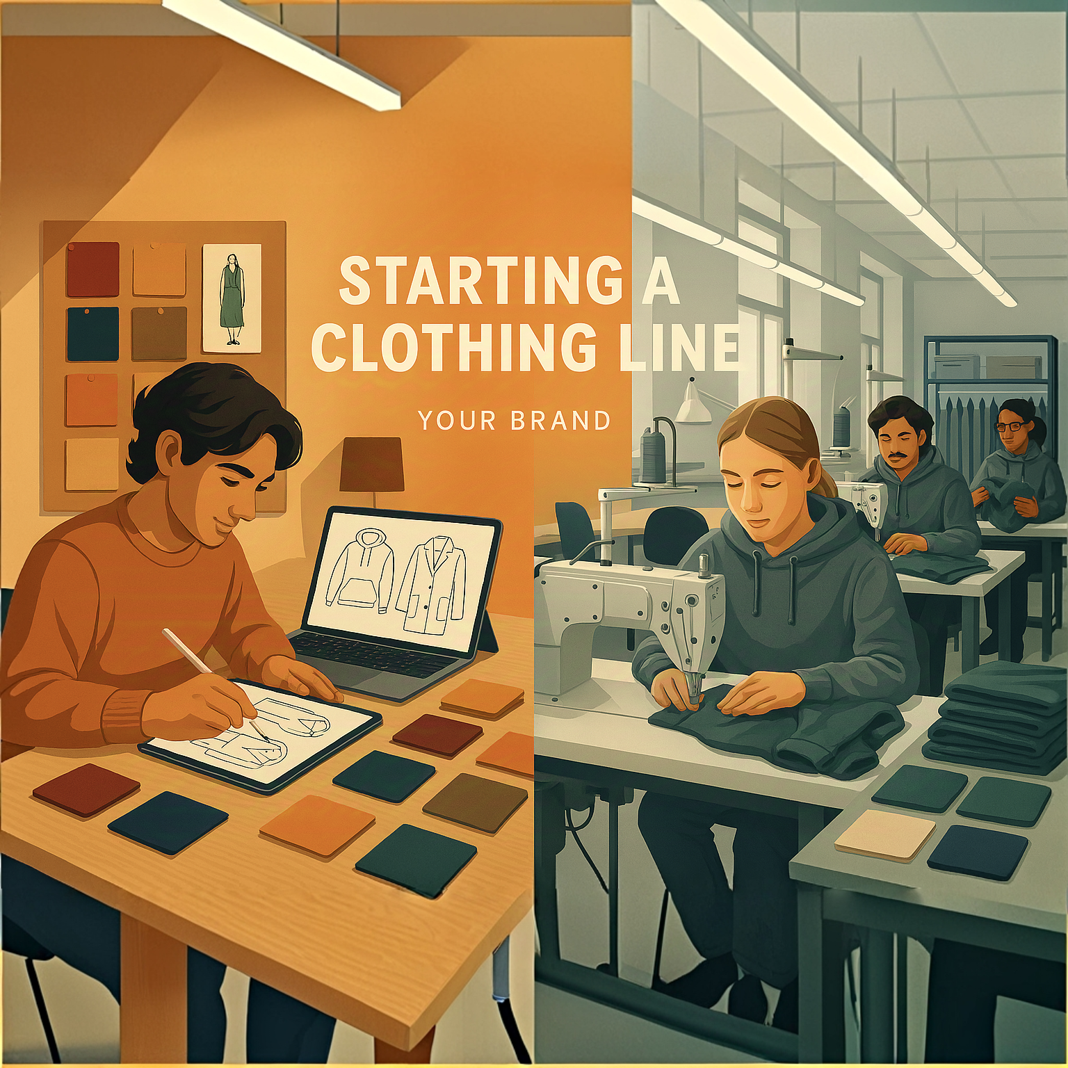 Starting Your Own Clothing Line with Custom Manufacturers