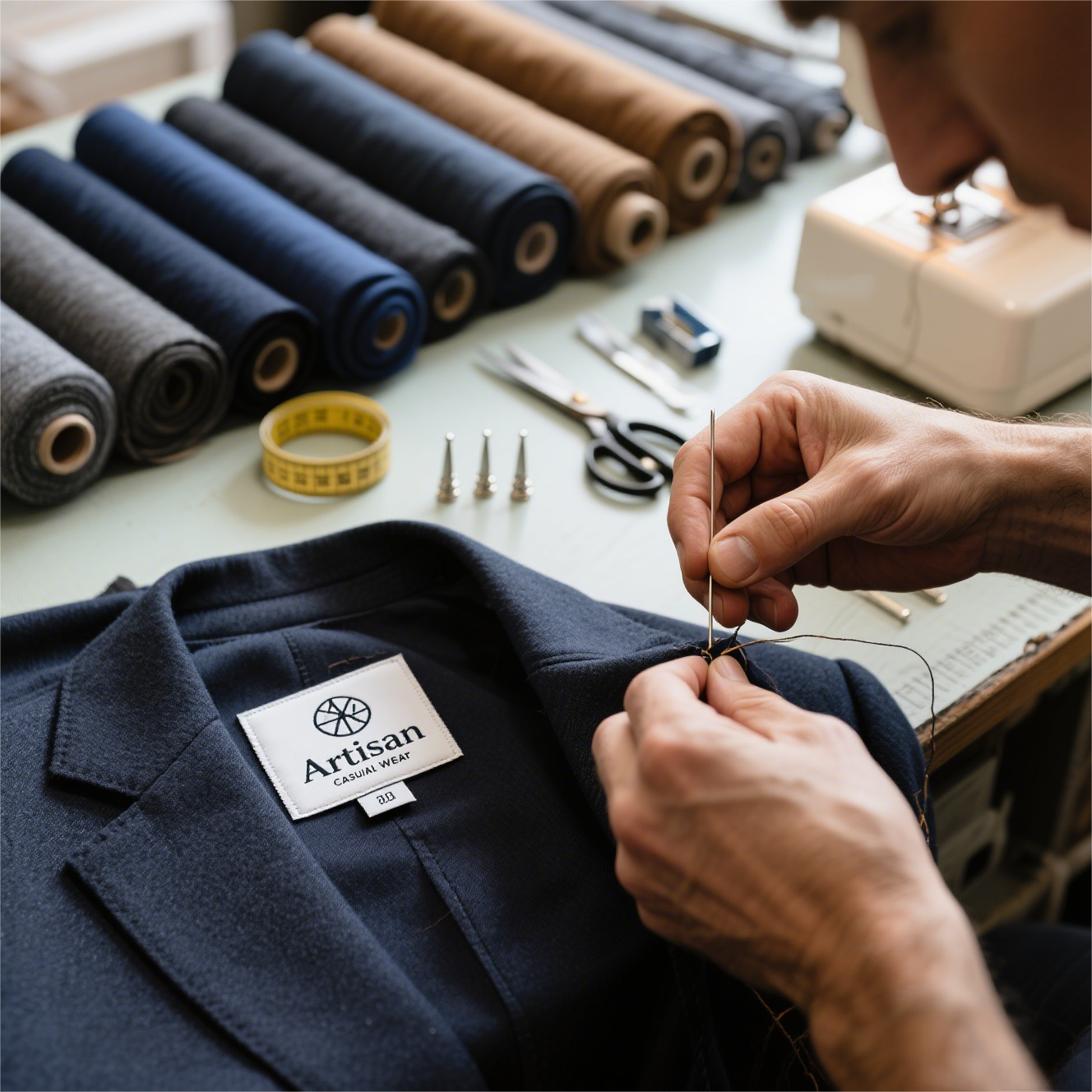 How Bespoke Clothing Enhances Brand Identity with Artisan Casual Wear