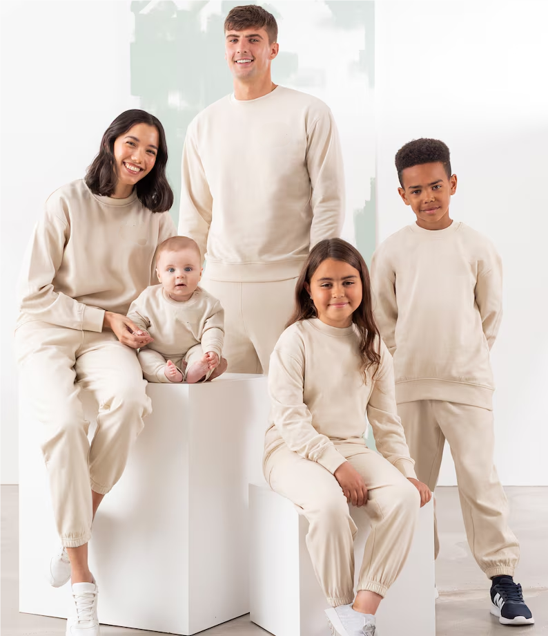 matching family tracksuits