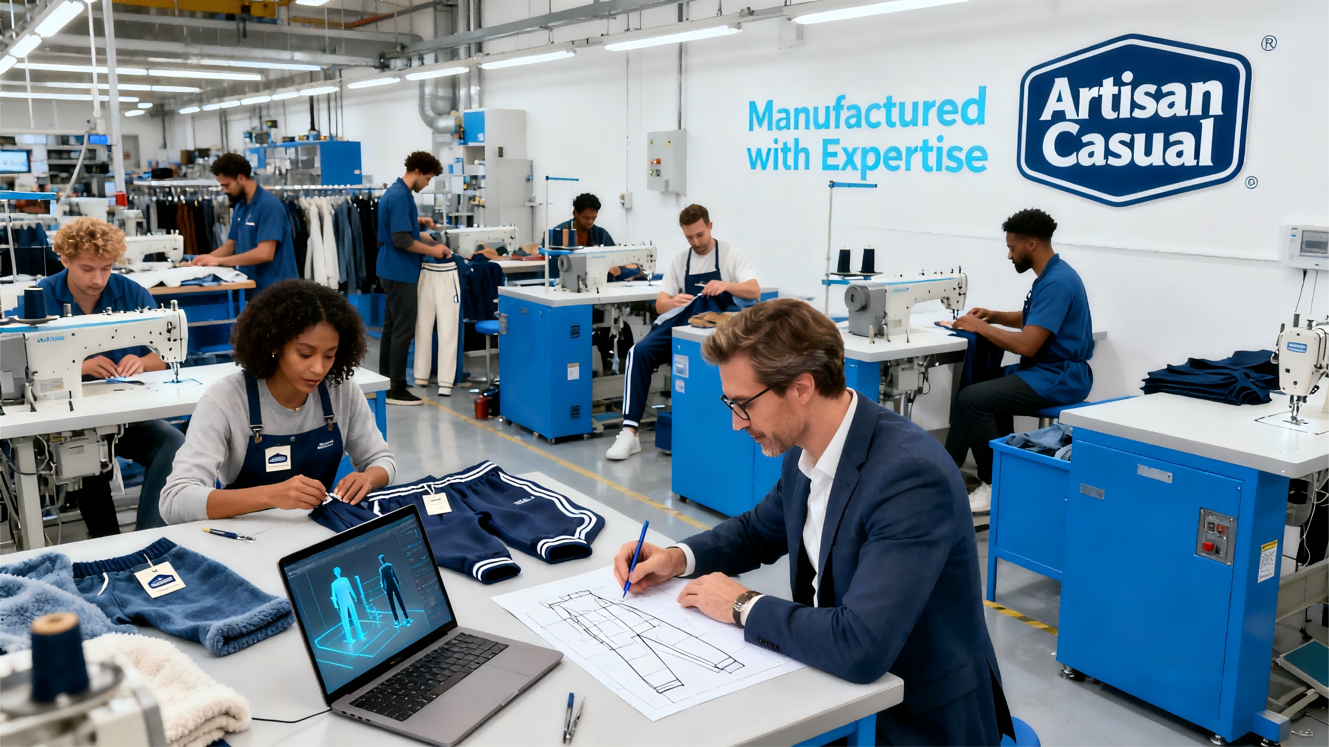 Launching Your Line with a Custom Sweatpants Manufacturer: Beginner's Guide