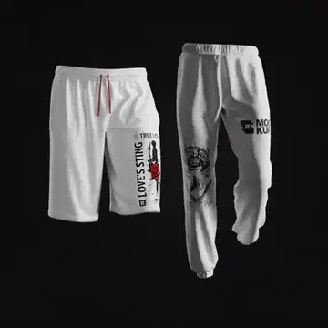 3D custom designed pants