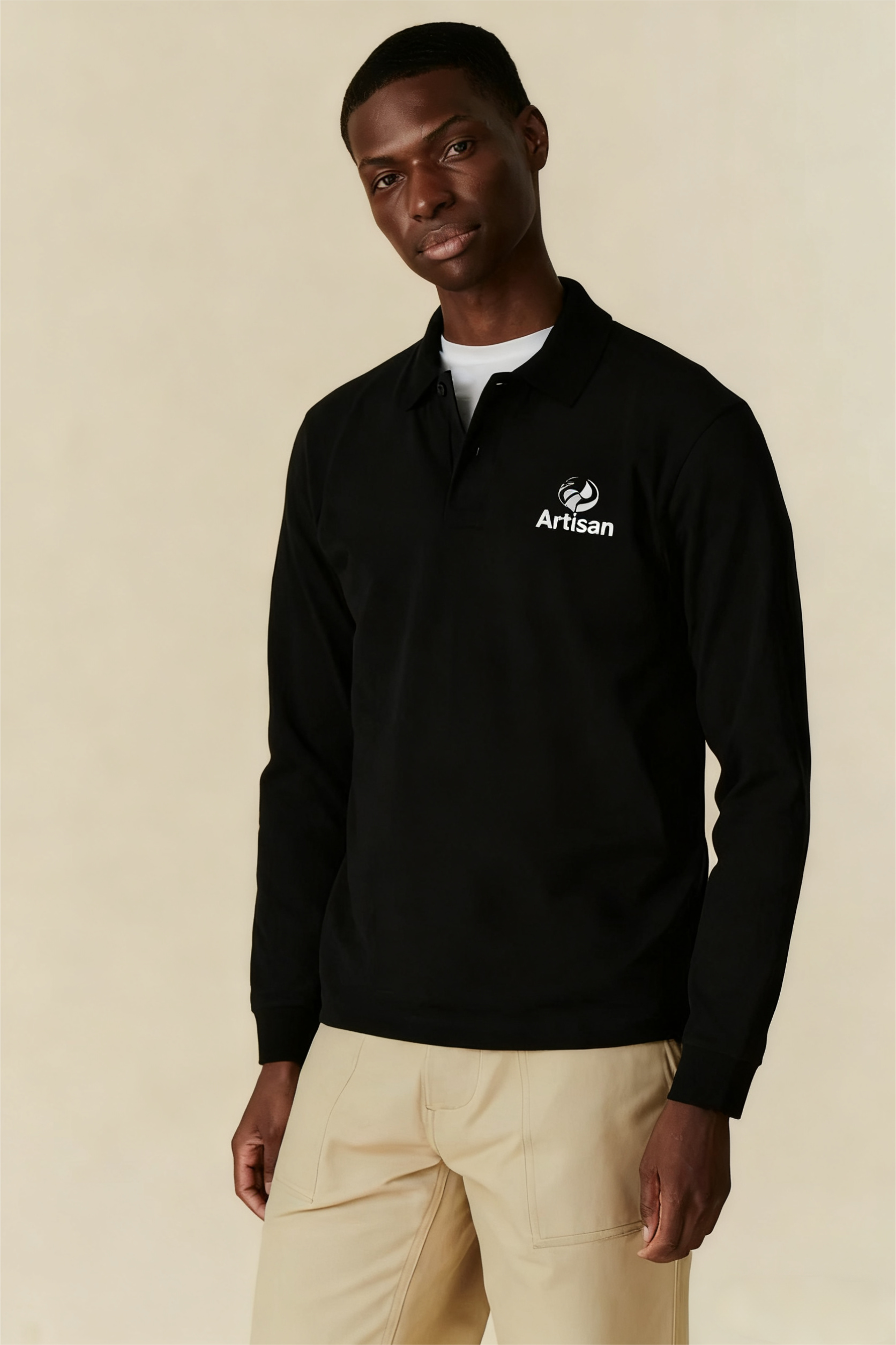 Long-Sleeve Polo Shirts