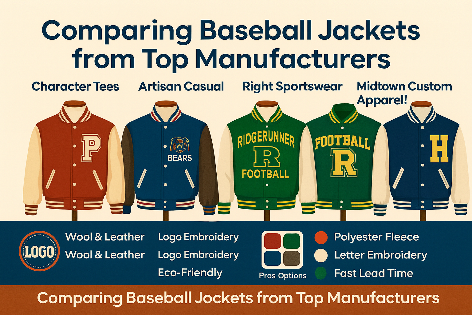 baseball bomber jacket manufacturer