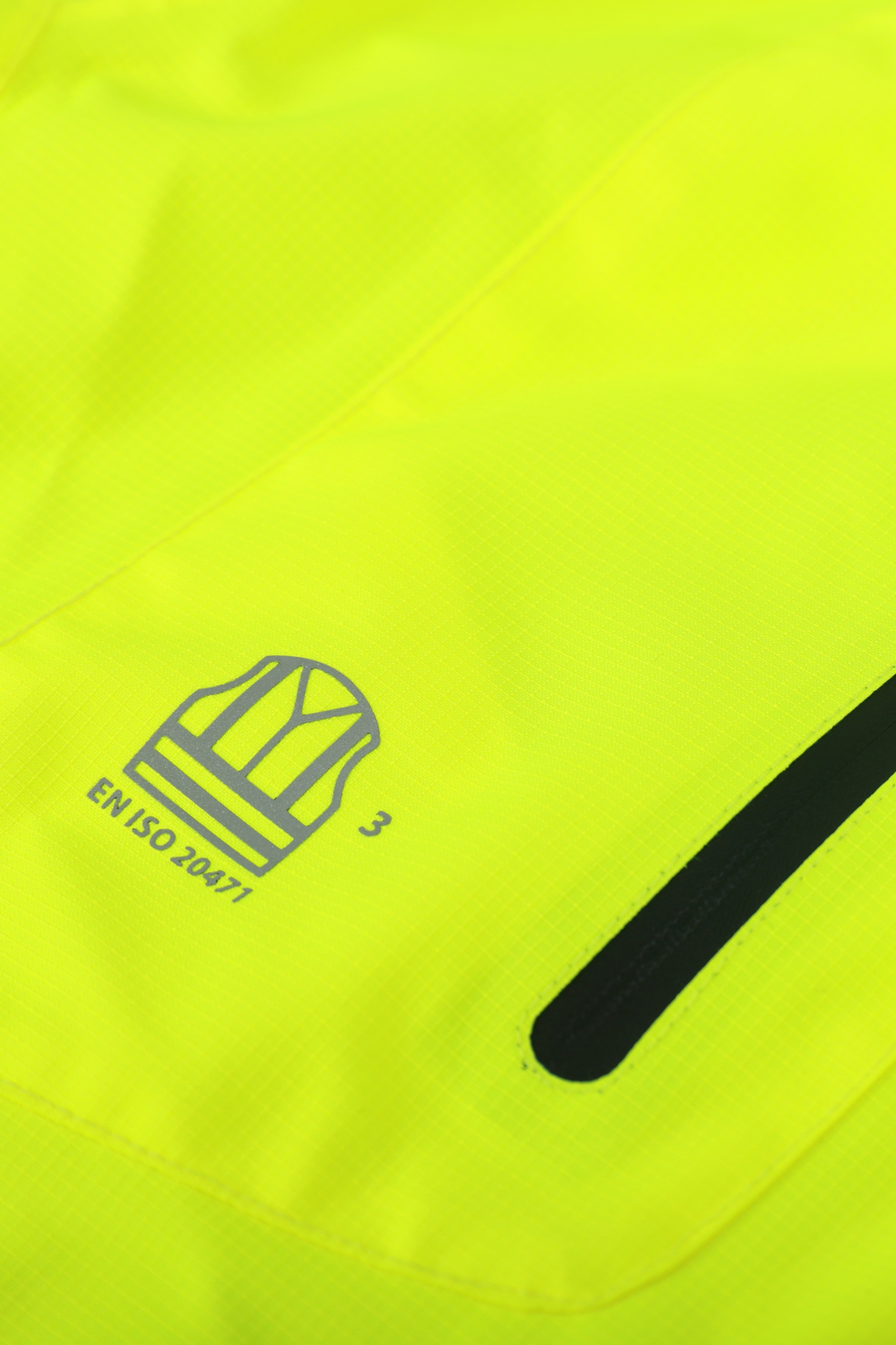 FR Rescue Jacket Reflective and Logo Detail