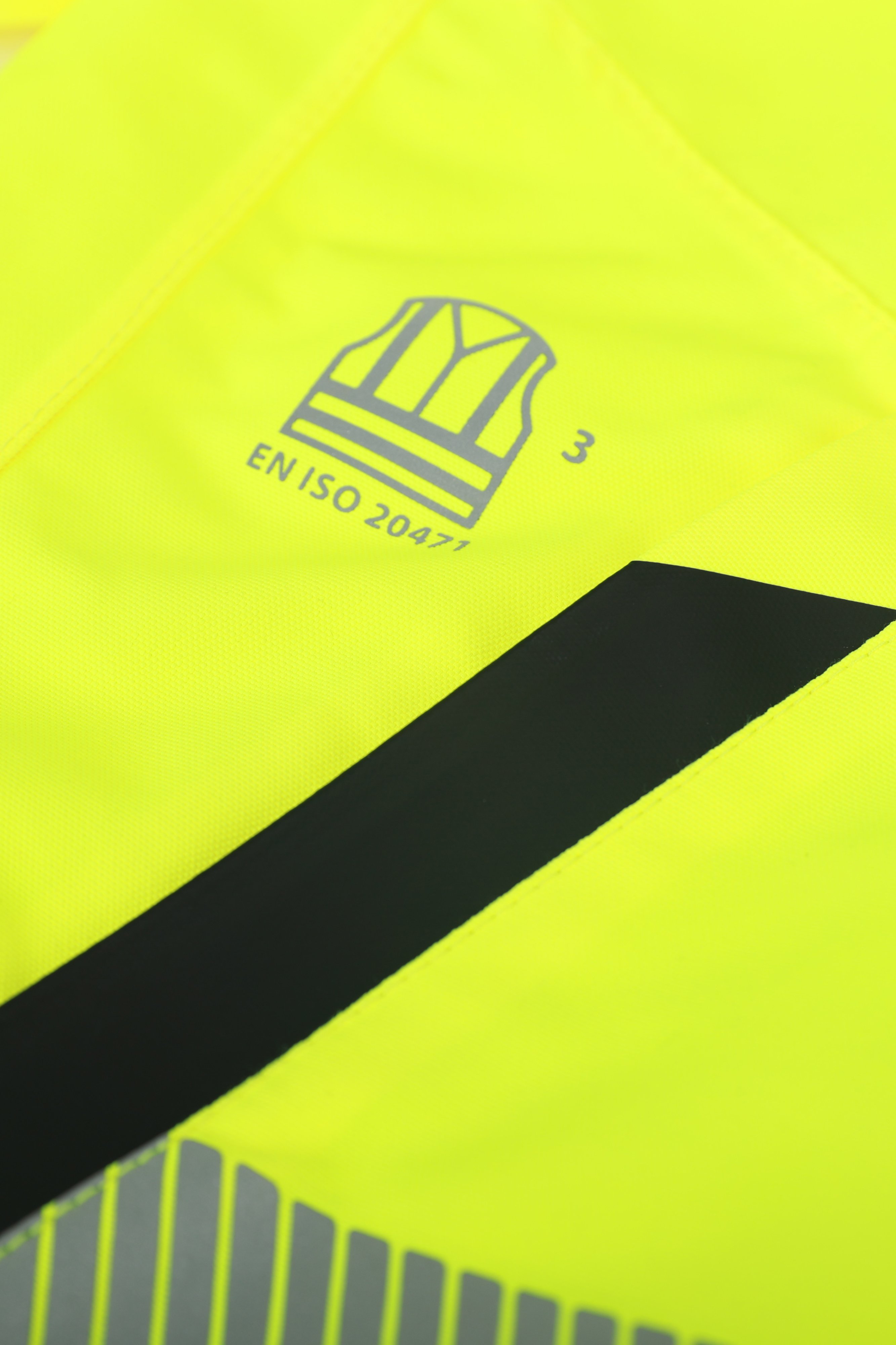 FR Winter Jacket Reflective and Logo Detail