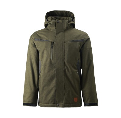 Uniouter Windproof Hiking Jacket, Elastic Cuffs, Concealed Pockets, Hooded