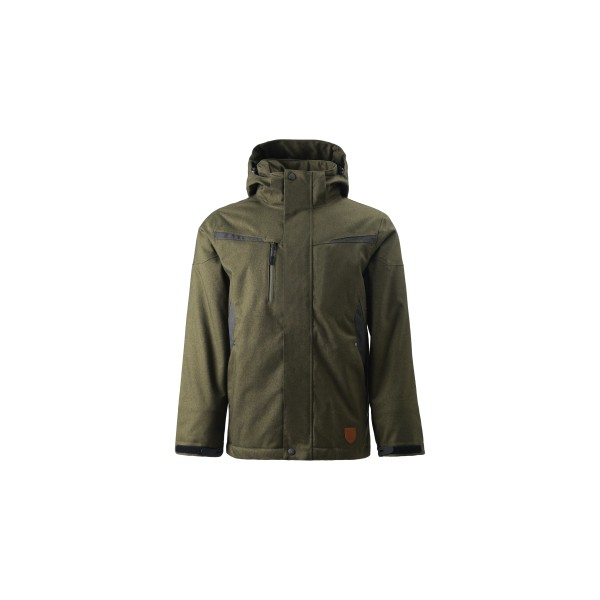Uniouter Windproof Hiking Jacket, Elastic Cuffs, Concealed Pockets, Hooded