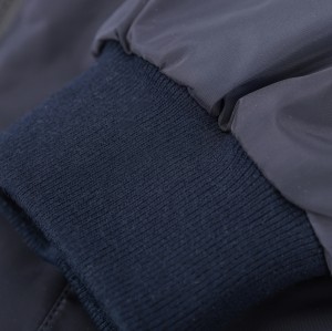 Uniouter Black Rainproof Coat, Adjustable Hat, Elastic Cuffs