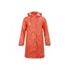 Custom Orange Raincoat, Level 3 Waterproof, Detachable Hat